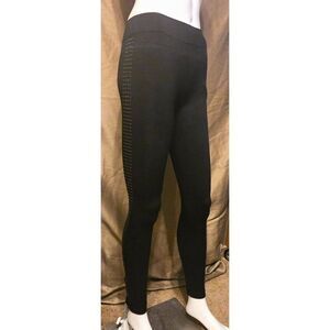 NWT - Romeo and Juliet Couture Black Metal Studded Tights - Size L